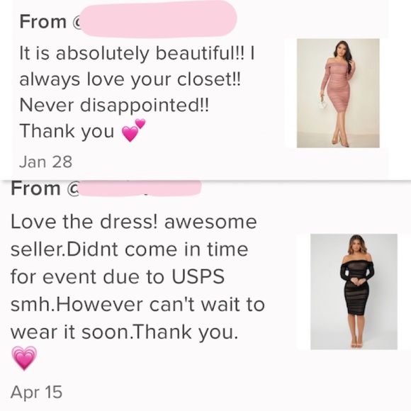 Blush Pink Mesh Ruched Off Shoulder Dress - Picture 8 of 9